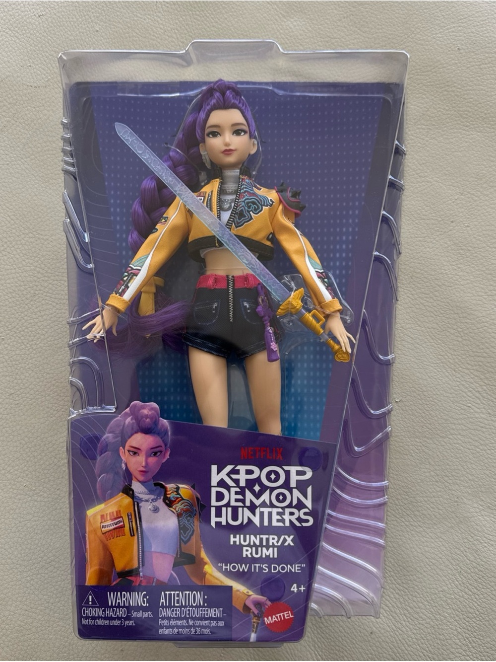NEW Mattel KPop Demon Hunters HUNTR/X Rumi Doll - In Hand